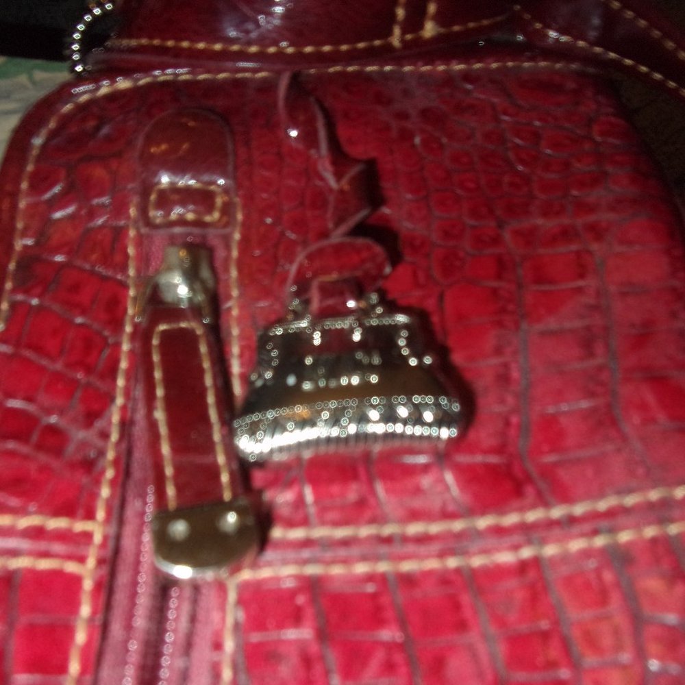MC marc chantal Leather Crossbody Purse